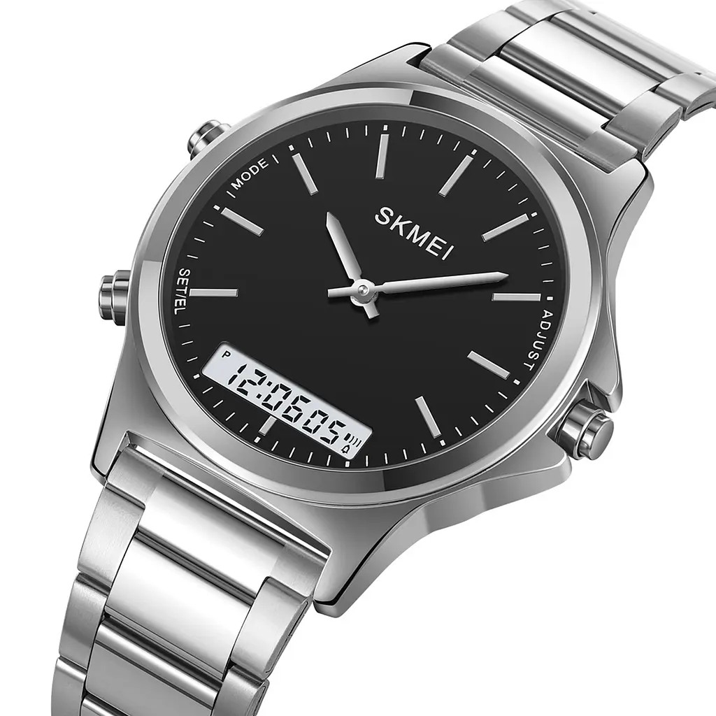 Наручные часы мужские 2120SIBK Silver-Black Skmei acs0030259 - фото 2