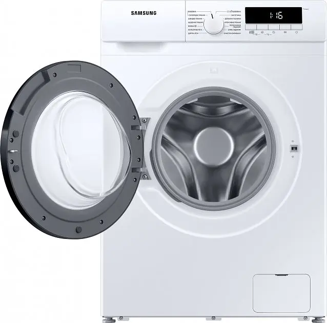 Пральна машина Samsung WW80T3040BW/UA 8 кг фронтальна вузька 14 програм швидкість віджиму 1400 об/хв Клас енергоспоживання A+++ 85x59.5x46.5 White - фото 4