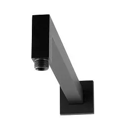 Верхній душ Paffoni Syncro Quadro 300x300xh8 мм із тримачем 400 мм black matt ZSOF078NO + ZSOF063NO, Чорний матовий - фото 9
