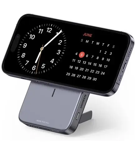 Внешний аккумулятор Ugreen PB206 10000mAh 20W Mini Magnetic Wireless (15086) - фото 2