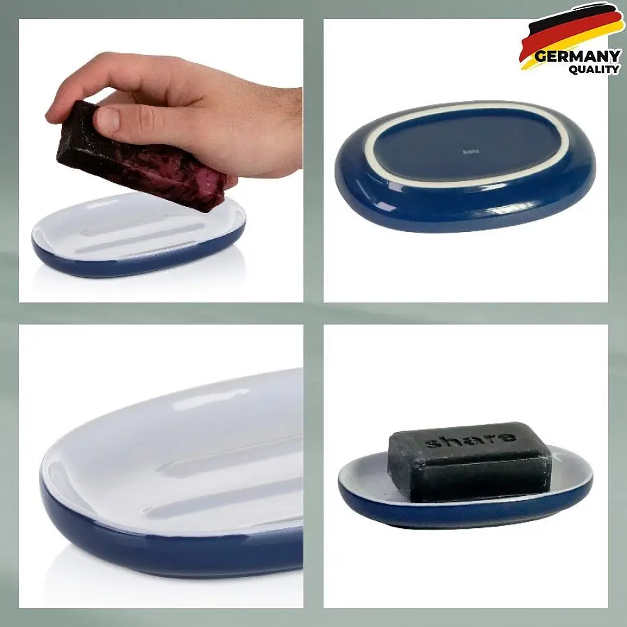 Мильниця Kela Isabella 13.5х8.5х2 см синій (20508) - фото 2