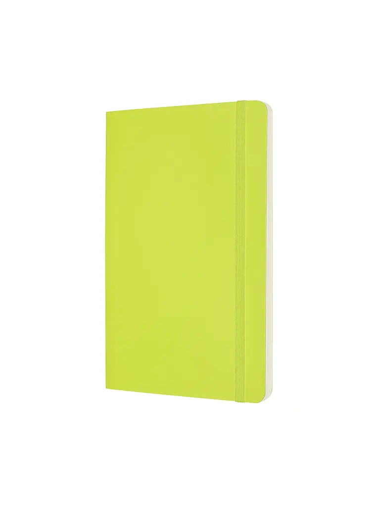 Записник Moleskine Classic середній, Нелінований Лимонний Зелений М'який (QP618C2) - фото 2