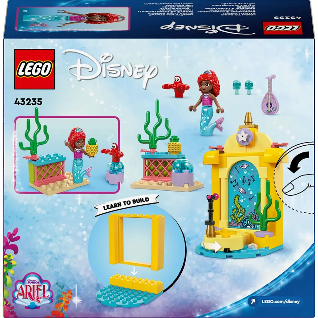 Конструктор LEGO Disney Princess Музыкальная сцена для Ариэль 60 деталей (43235) - фото 9
