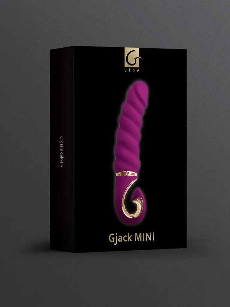 Вібратор Gvibe Gjack Mini Анатомічний кручений, 19х3.5 см - фото 12