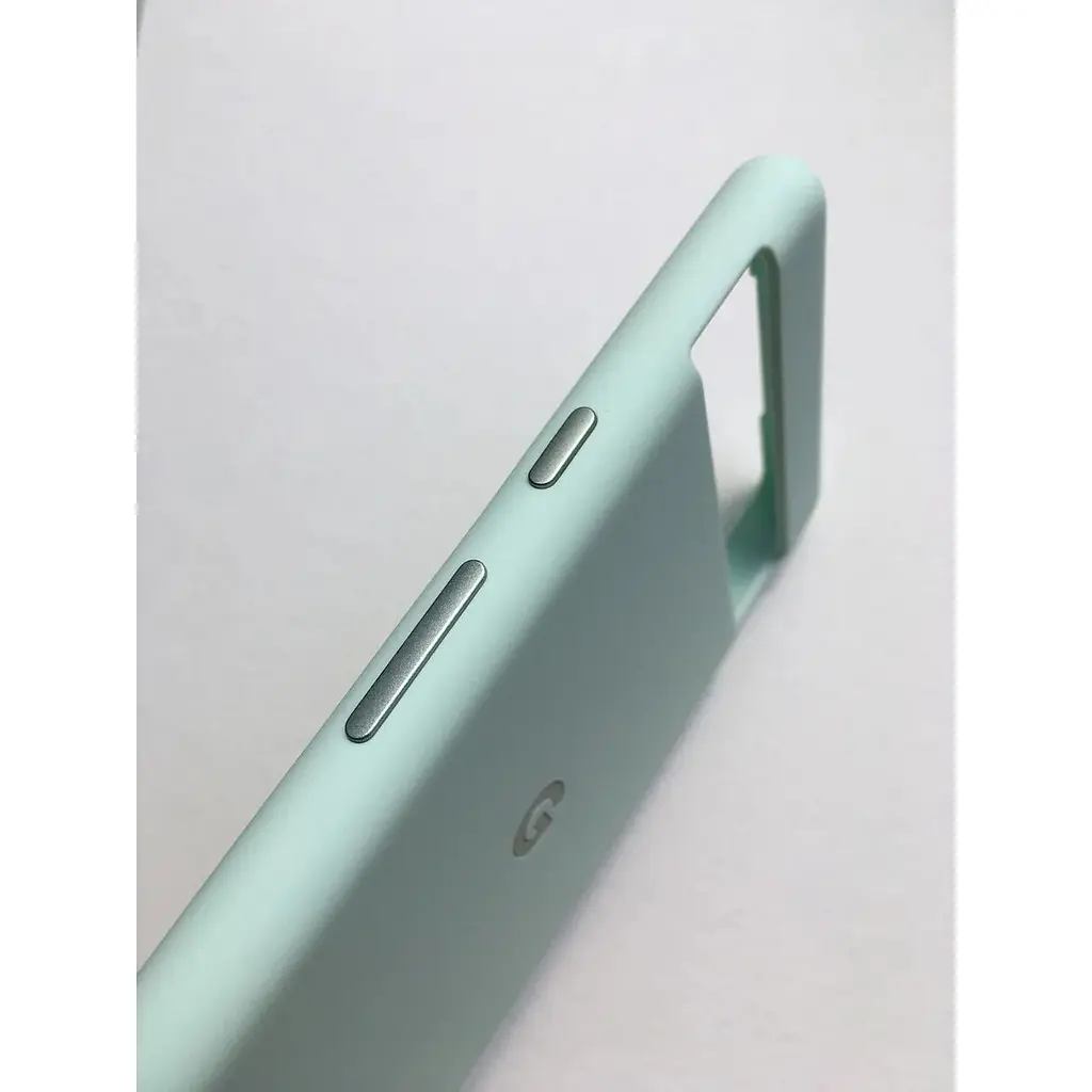Оригинальный противоударный чехол Google Official Soft Shell Case для Pixel 7a (6.1") Seafoam GA04320 - фото 5