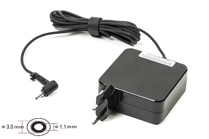 Блок живлення для ноутбуків PowerPlant ACER 220V, 19V 65W 3.42A (3.0*1.1) wall mount (WM-AC65F3011)