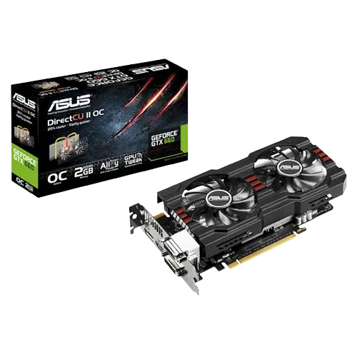 Відеокарта GeForce GTX 660 2GB Asus DirectCU II OC (GTX660-DC2OCPH-2GD5) Б/В - фото 2
