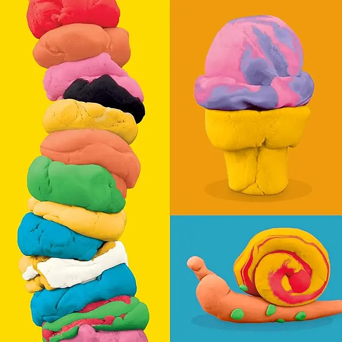 Набір пластиліну Hasbro Play-Doh Colorful Compound Garden 9 баночок (F7369_F7966) - фото 4