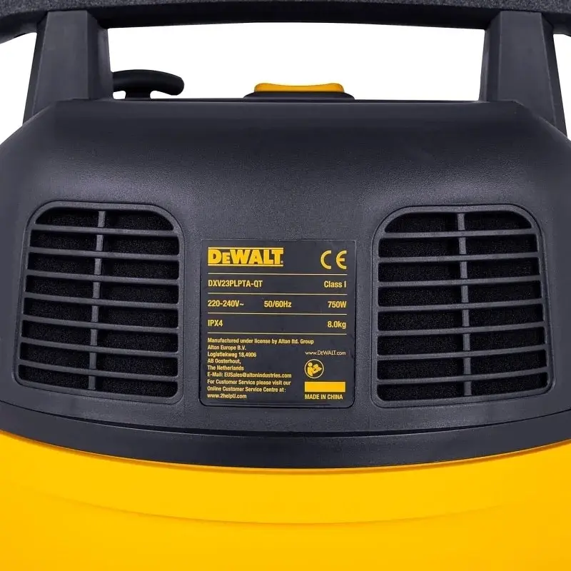 Пилосос професійний 750Вт 18кПа контейнер 23л 8.3кг DeWALT teh0016329 - фото 8