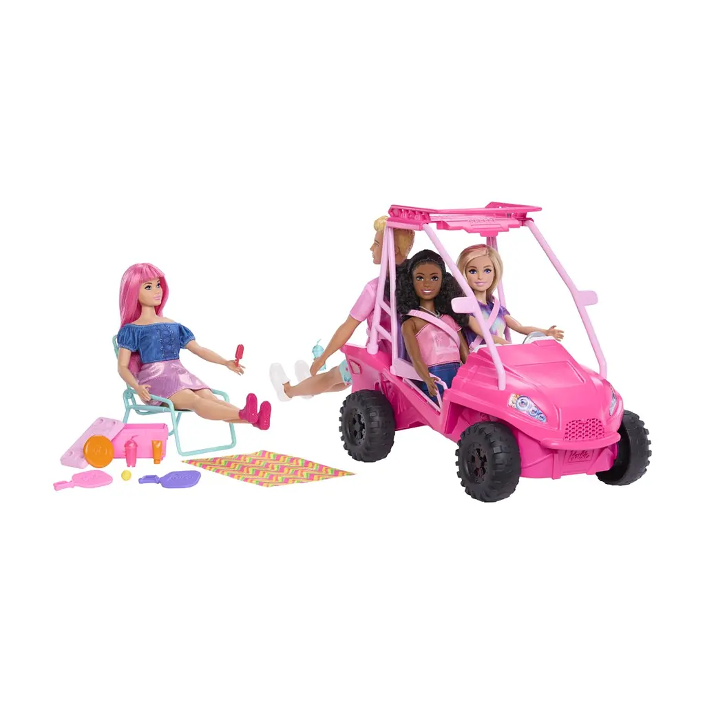 Ігровий набір Barbie пляжний баггі Таємничі пригоди (JFV68) - фото 7