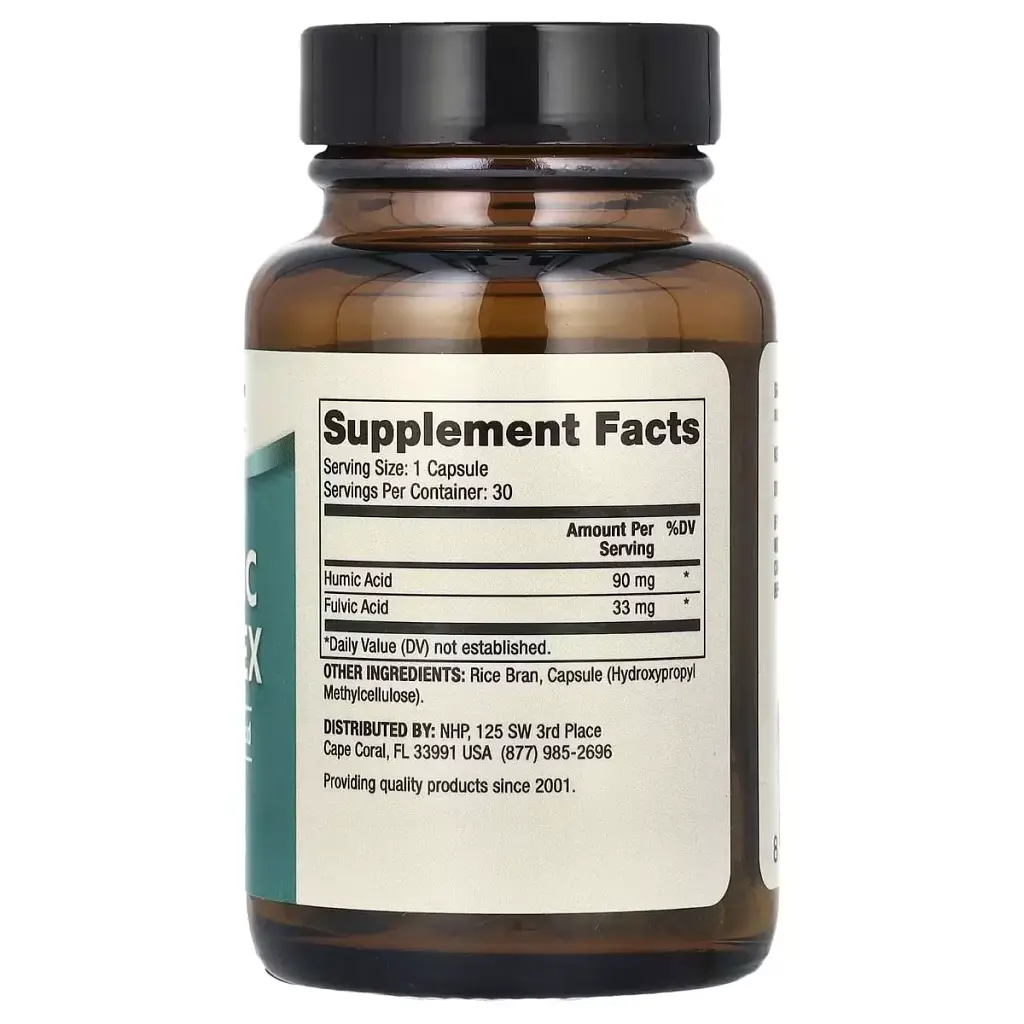 Комплекс гумінових фульвокислот Dr. Mercola Humic Fulvic Acid Complex 30 капсул - фото 2