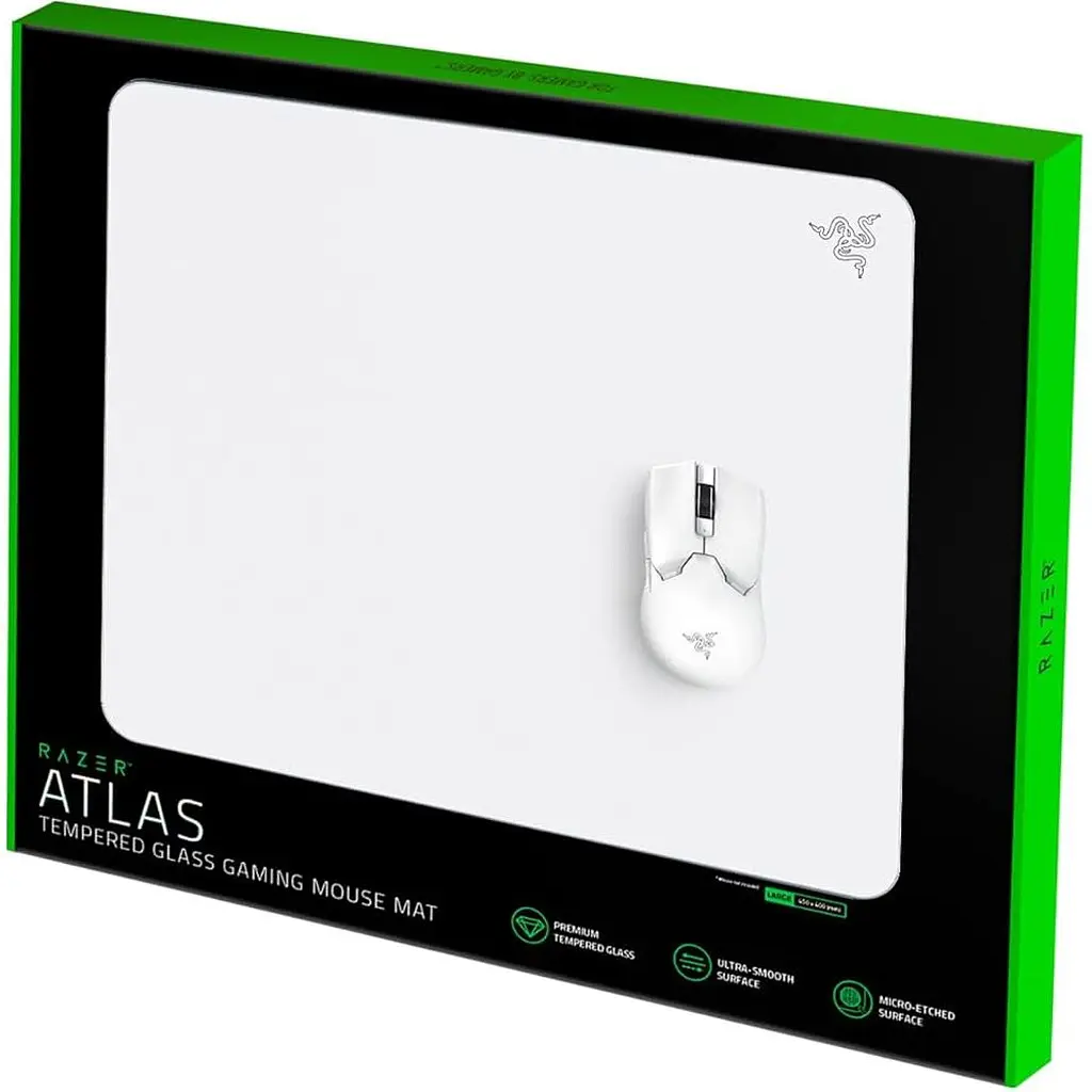 Ігрова поверхня Razer Atlas White (RZ02-04890200-R3M1) [125257] - фото 7