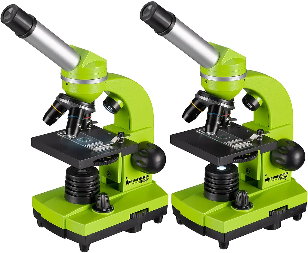 Мікроскоп Bresser Junior Biolux SEL 40x-1600x Green з адаптером для смартфона (8855600B4K000) - фото 6