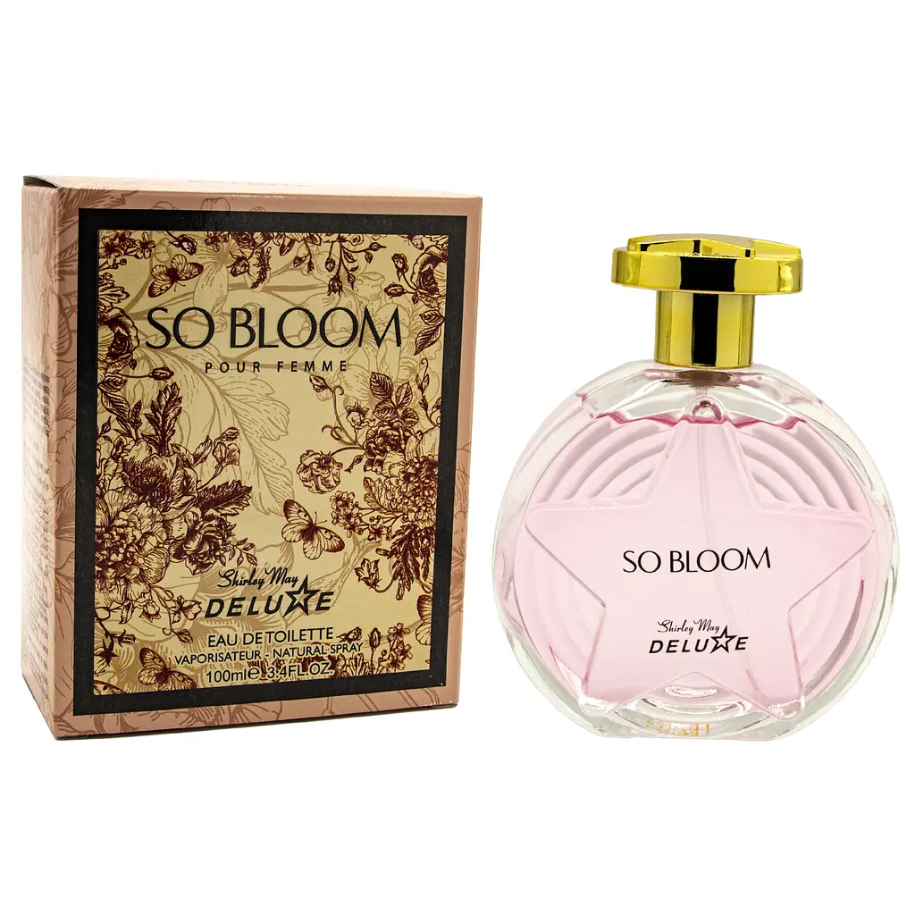 Туалетная вода женская Shirley May Deluxe So Bloom 100 мл (MM37014) - фото 2