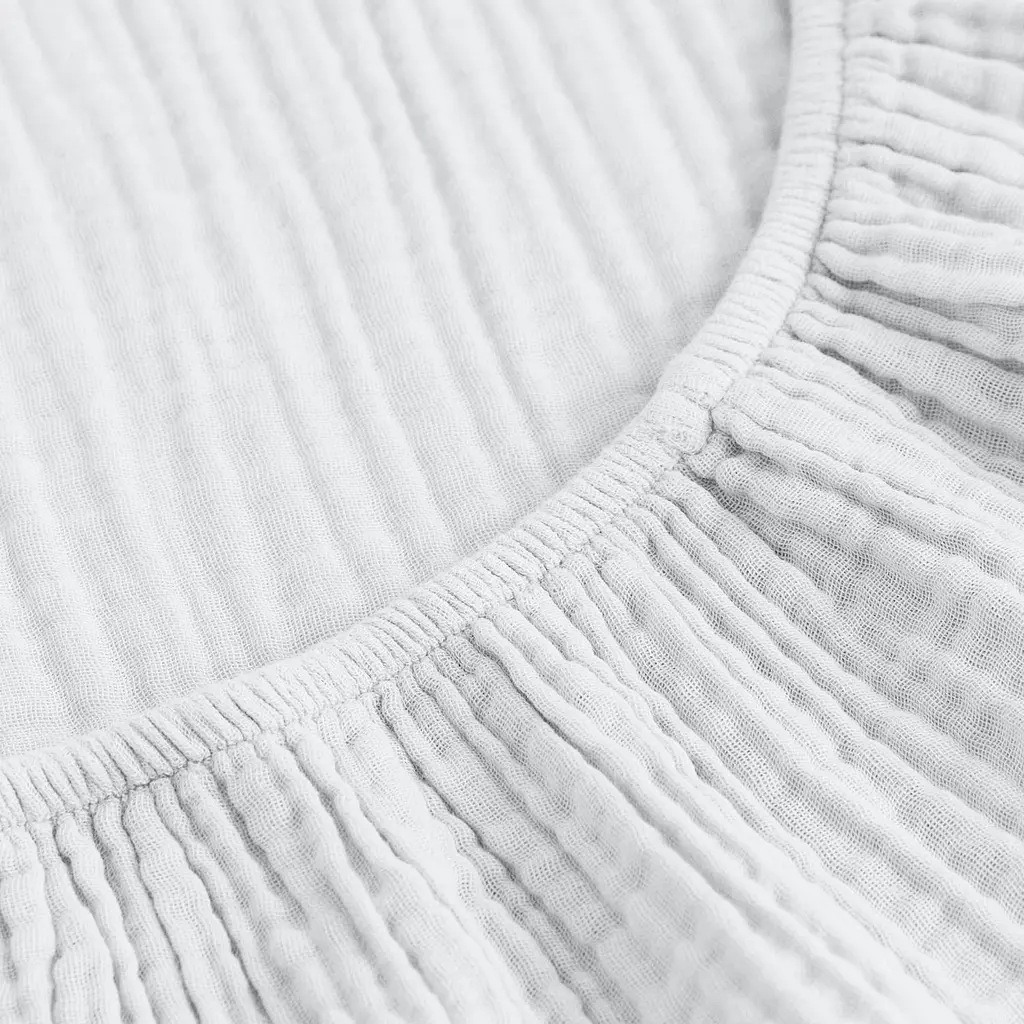 Простирадло на резинці муслін Cosas White 200х200х20 см (01Muslin_White_200x200x20) - фото 4