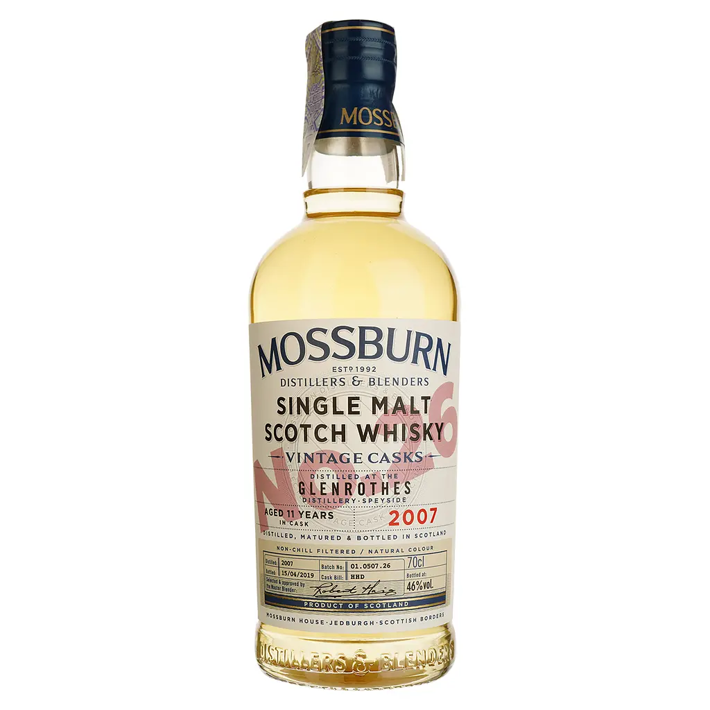 Виски Mossburn Vintage Casks No 26 Glenrothes 11 лет, 46%, 0,7 л - фото 2