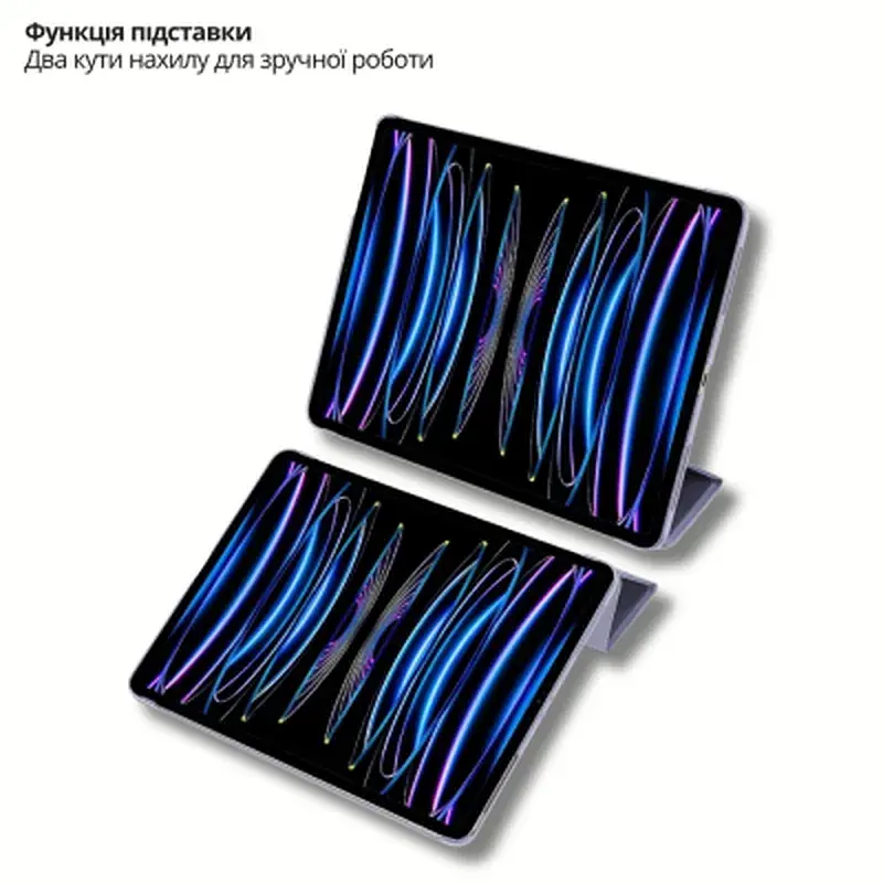 Чохол до планшета BeCover Tri Fold Hard Apple iPad Air 13" M4 2026 Purple (715336) - фото 5