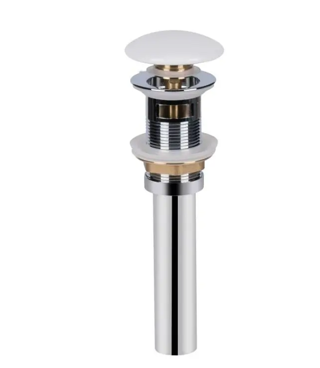 Комплект Qtap Nando LT: Раковина подвесная прямоугольная 500х420х130 мм White + Донный клапан PU02O (QT12112173SWN47323) - фото 4
