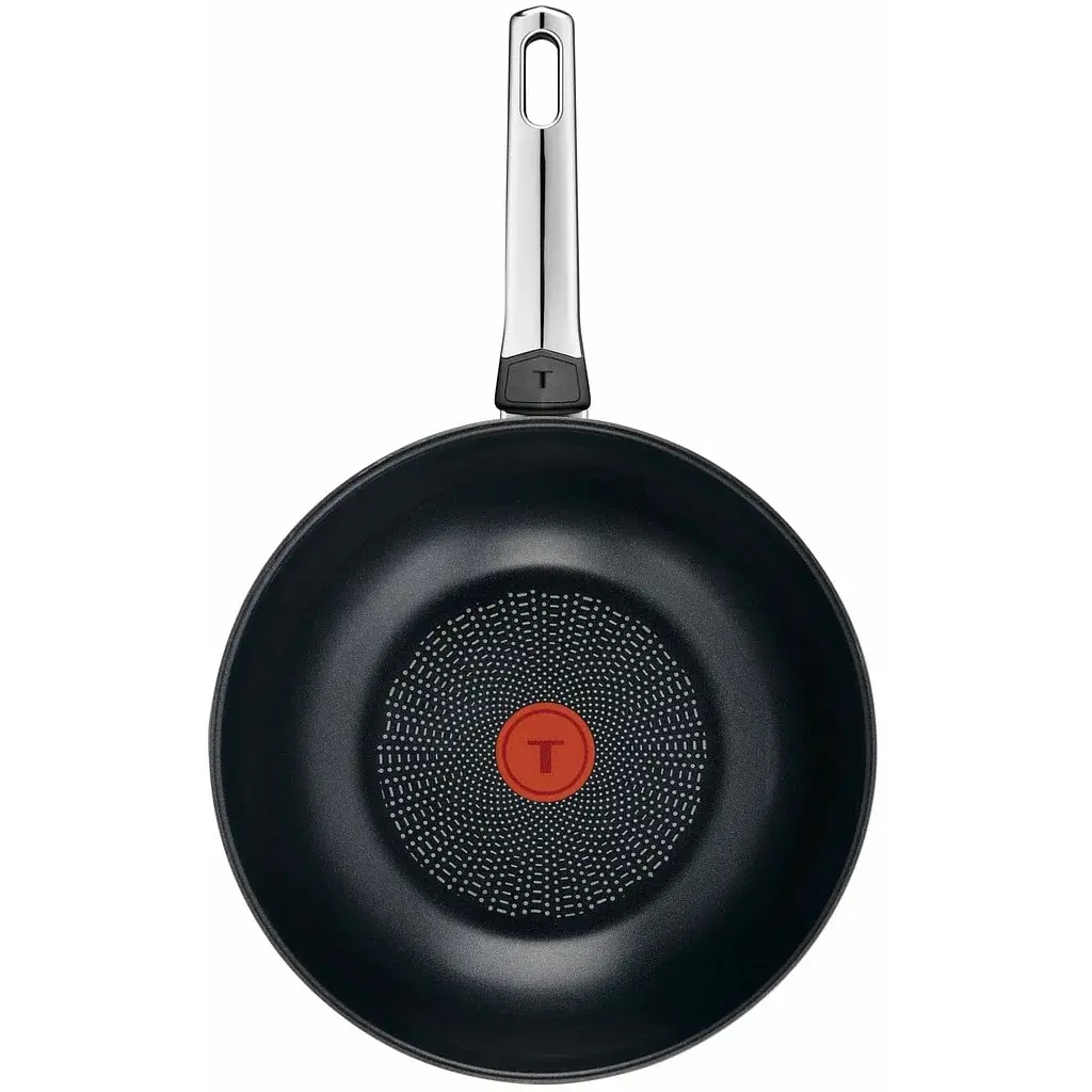 Сковорода ВОК Tefal Emotion+ 28 см черная (E3271944) - фото 2