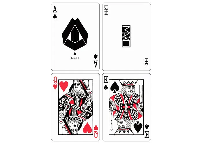 Карти гральні United States Playing Card Company Gemini Mako Red (60054) - фото 5