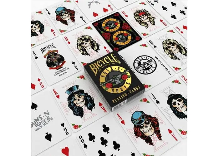 Карти гральні United States Playing Card Company Bicycle Guns N' Roses (ВР_КГБГНР) - фото 2