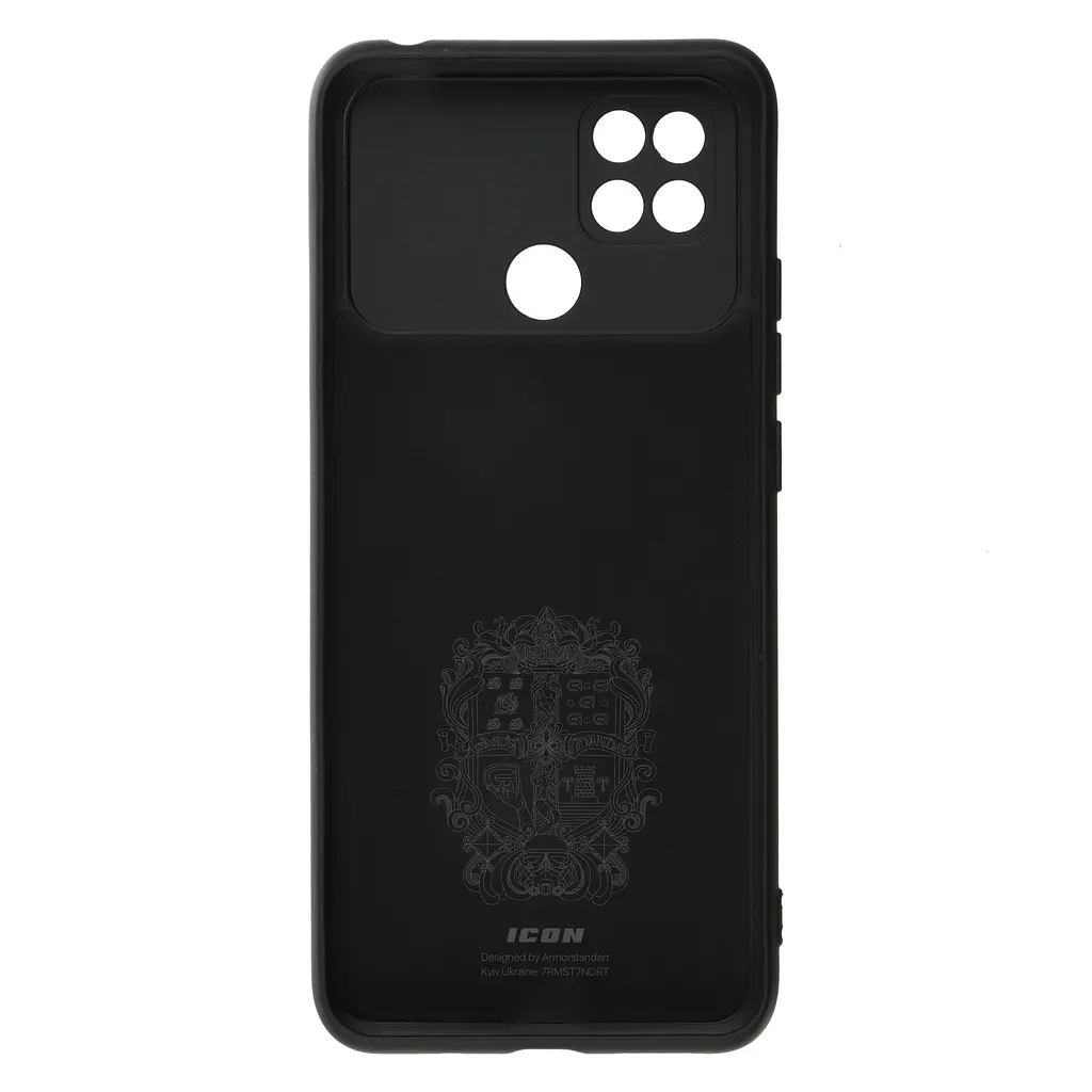 Чехол ArmorStandart ICON для Xiaomi Poco C40 Camera cover Black (ARM62672) - фото 2