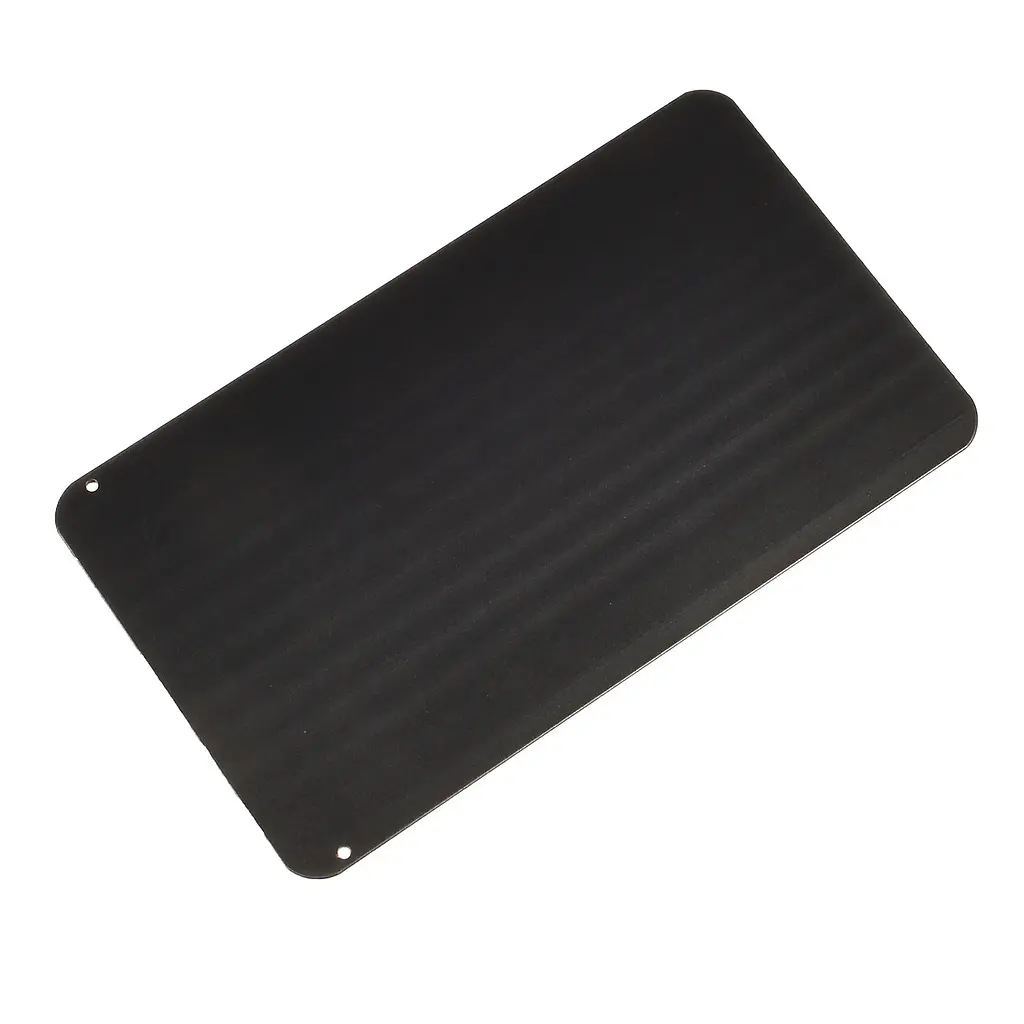 Дошка для розморожування продуктів Aluminium Defrost Board, 35.5х20.5 см, алюмінієва, чорна - фото 4