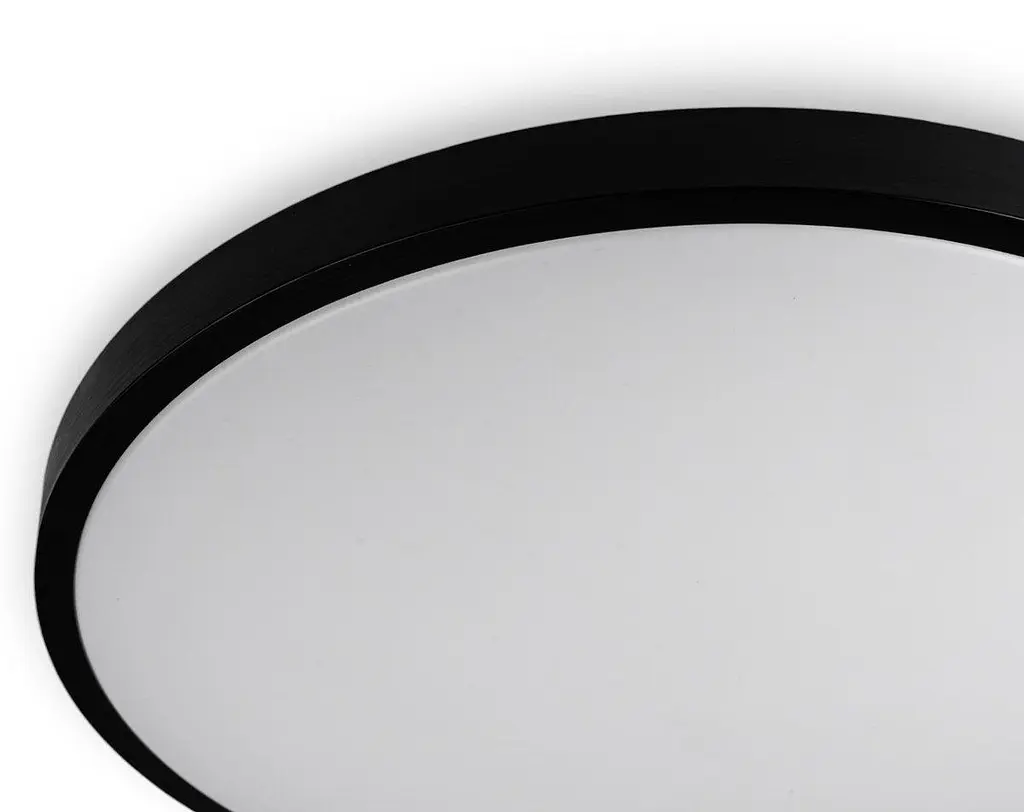 Стельовий світильник Ring матовий 30W 395 x 60 мм 4000К чорний - фото 6