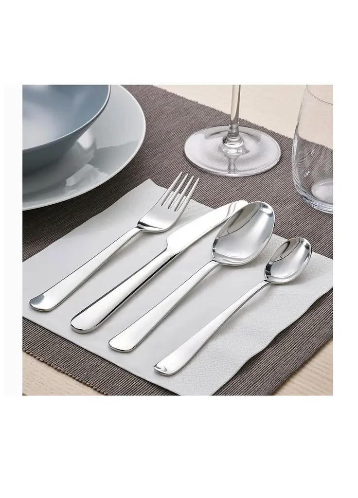 Коктейльні ложки IKEA довгі 17 см 6 шт з нержавіючої сталі - фото 3