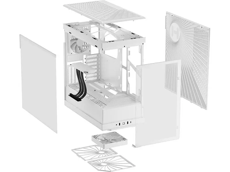 Корпус HYTE Y40 White (CS--Y40-WW) - фото 3