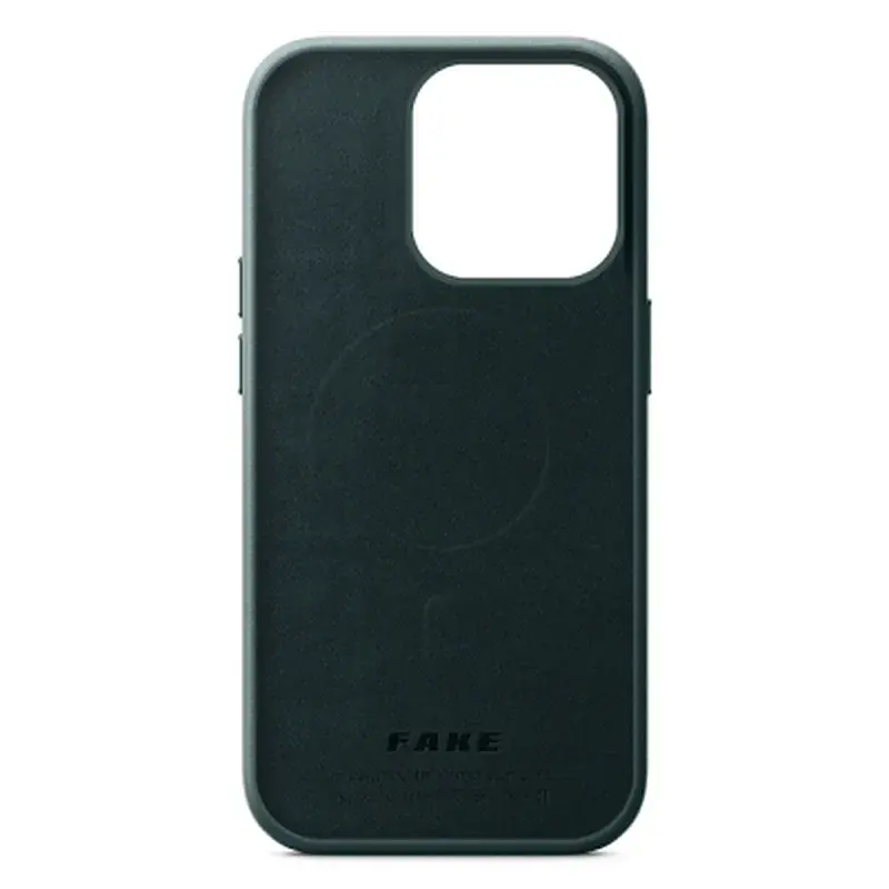Чохол до мобільного телефона Armorstandart FAKE Leather Case Apple iPhone 14 Pro Shirt Green (ARM64399) - фото 2