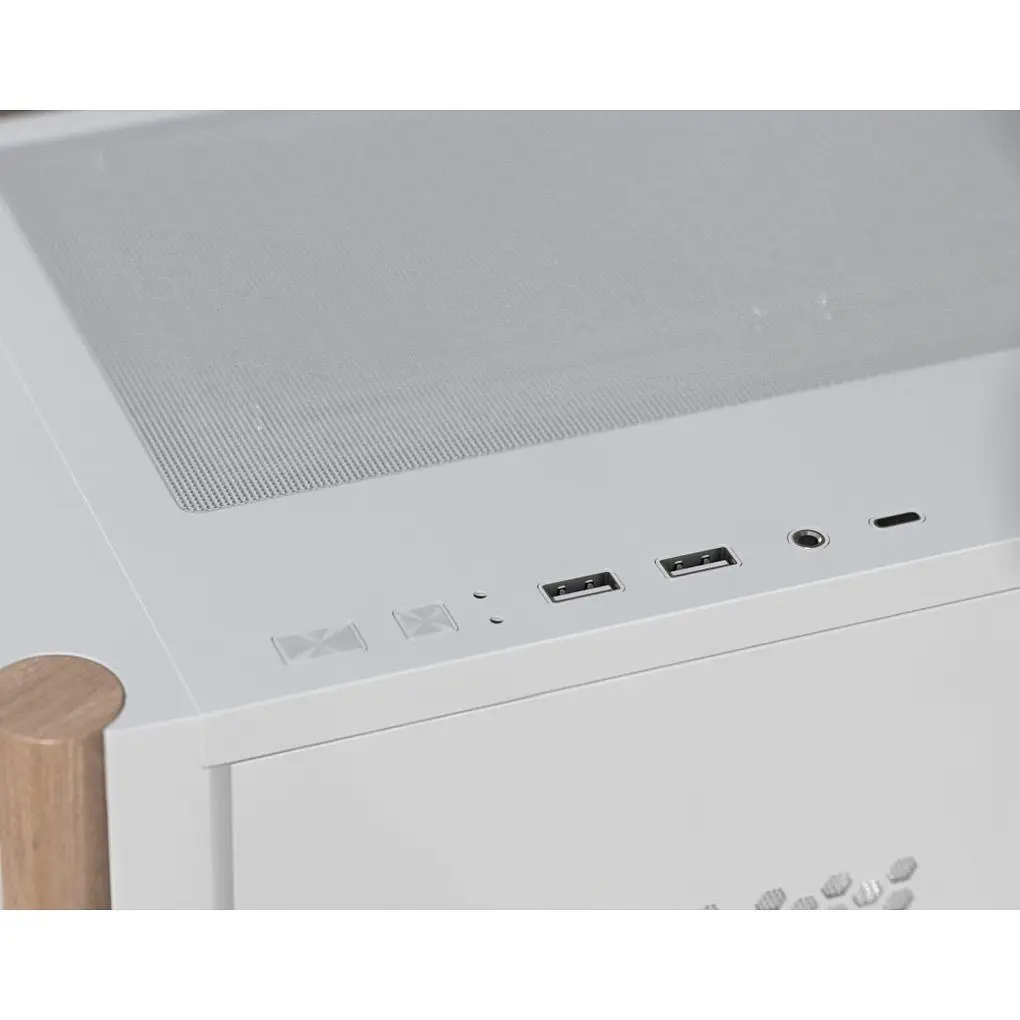 Корпус AeroCool D501A-G-WT-v2 White (ACCM-DS01043.21) [146670] - фото 10