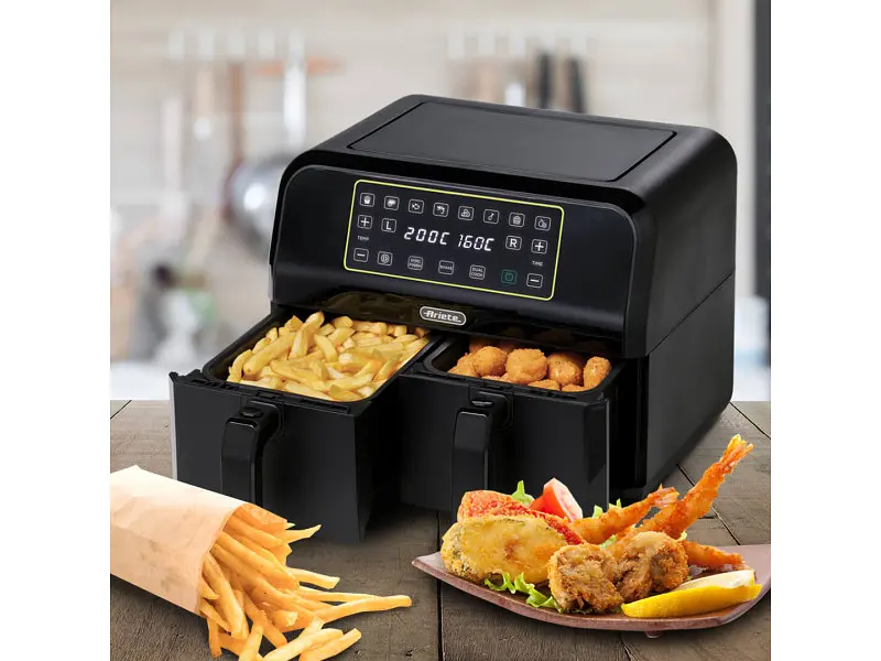 Мультипіч (аерофритюрниця) Ariete Airy Fryer Dual 4623/00 - фото 10