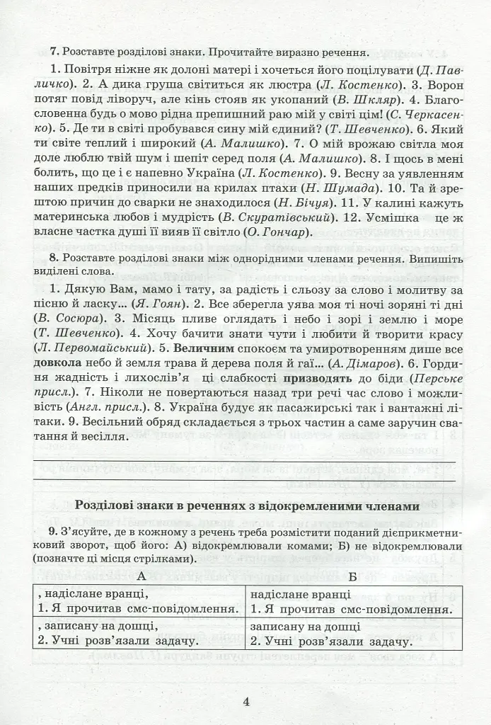 Українська мова 9 клас. Зошит-тренажер з правопису - фото 5