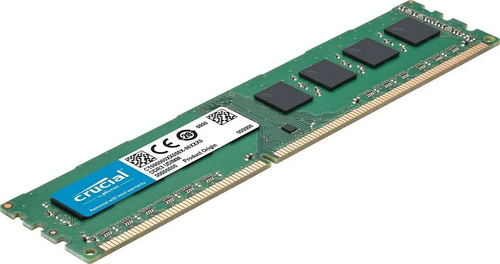 Оперативная память Crucial DDR3L 8GB 1600MHz PC3L-12800, non-ECC Unbuffered Б/У - фото 2
