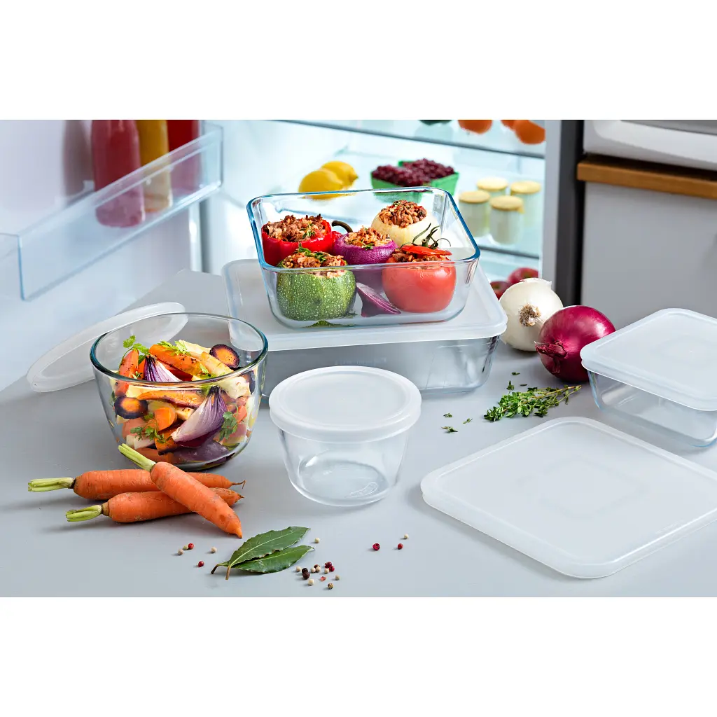 Форма для выпекания Pyrex CookFreez с крышкой круглая 16 х 11см 1.6 л (155P001/7644) - фото 5