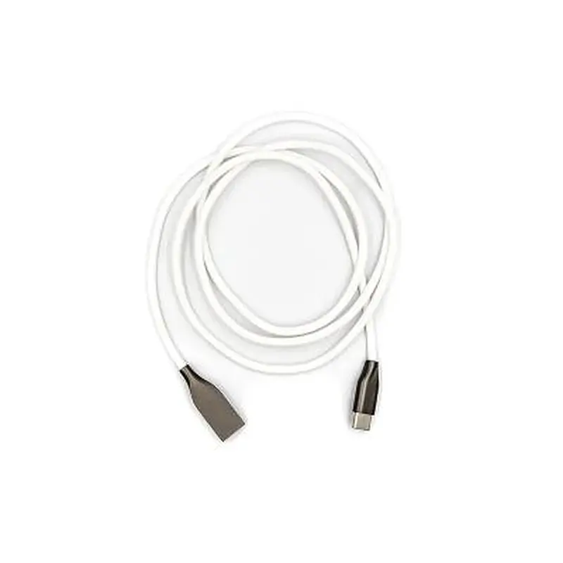 Дата кабель USB 2.0 AM to USB-C 1.0m white PowerPlant (CA910717) - фото 2