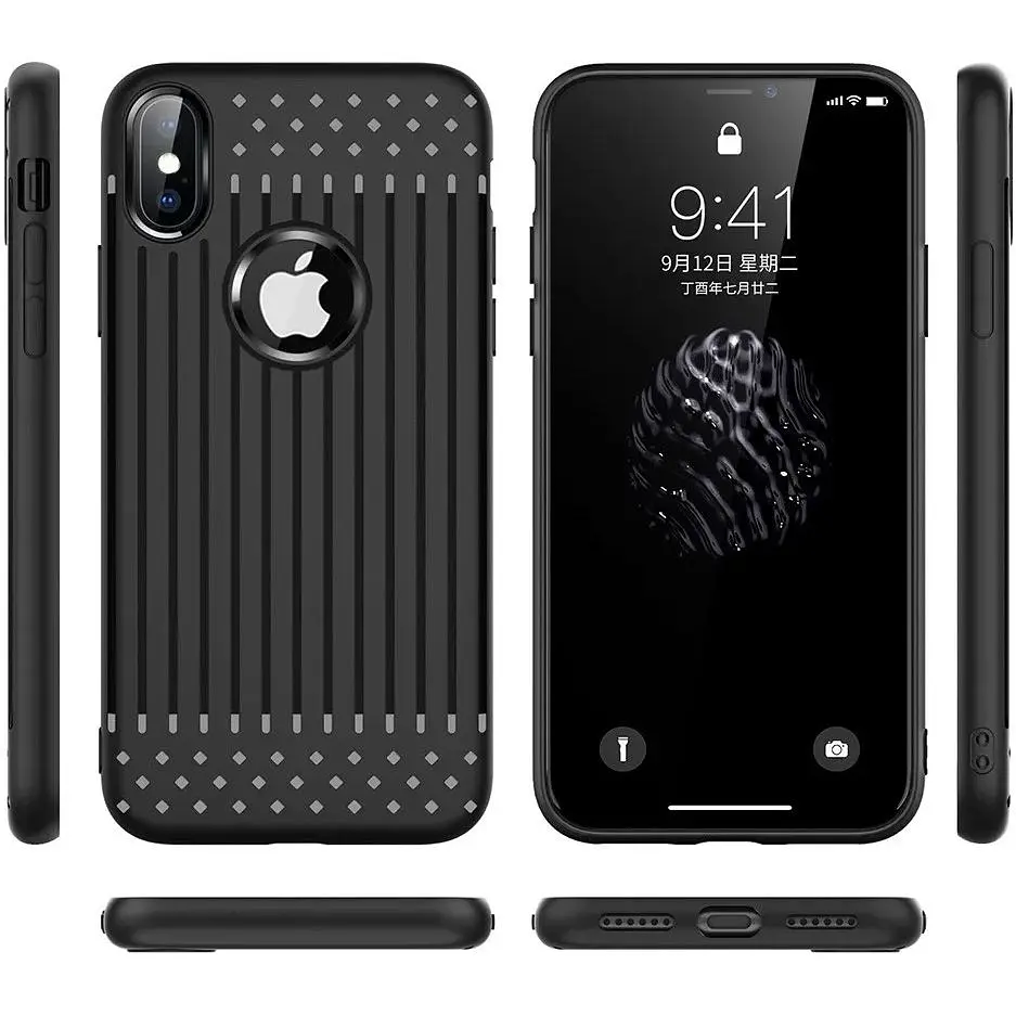 Чехол накладка Primo Shell TPU для Apple iPhone XS Max Black - фото 2