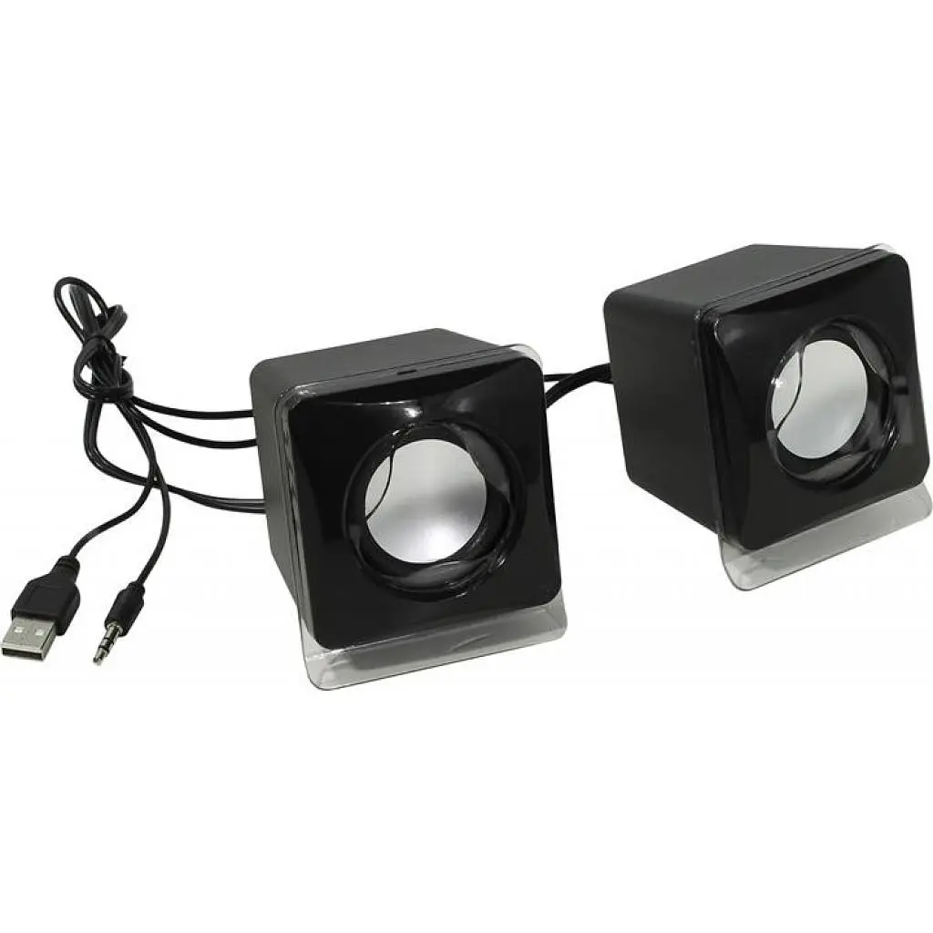 Акустическая система Defender SPK 35 5W USB black (65635) - фото 2