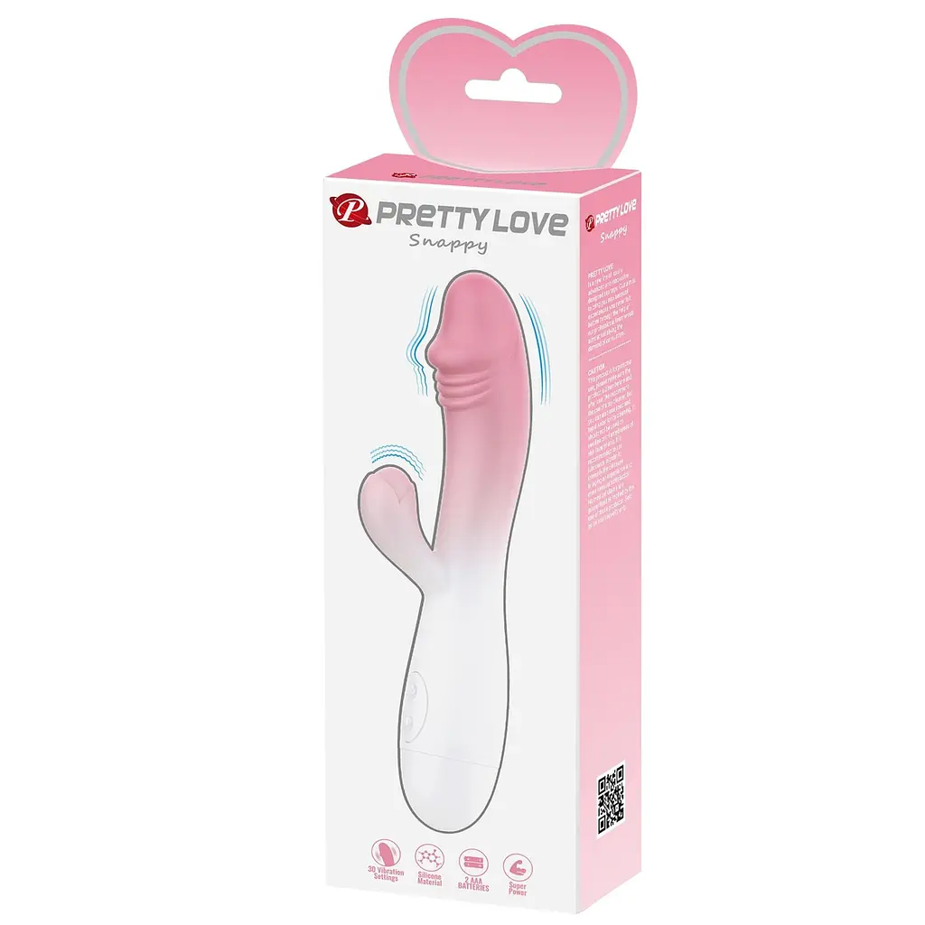 Вибратор-кролик Pretty Love Snappy - фото 8