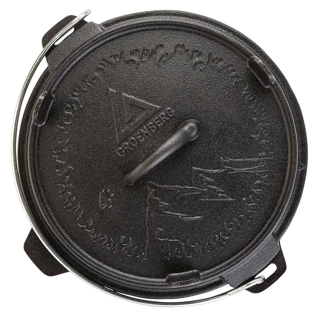 Казан з кришкою Groenberg Askja Pot 25 cm / 4 L Black (266016) - фото 4