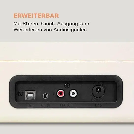 Проигрыватель винила Auna Peggy Sue Retro (10031390) - фото 3