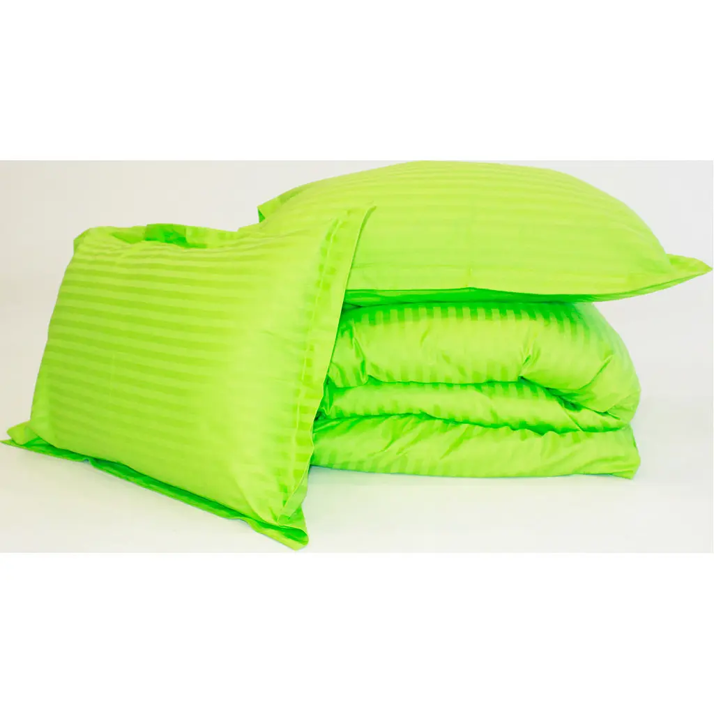 Постільна білизна MirSon SatinStripe 30-0016LightGreen 200х220 Євро (2200005253670) - фото 10