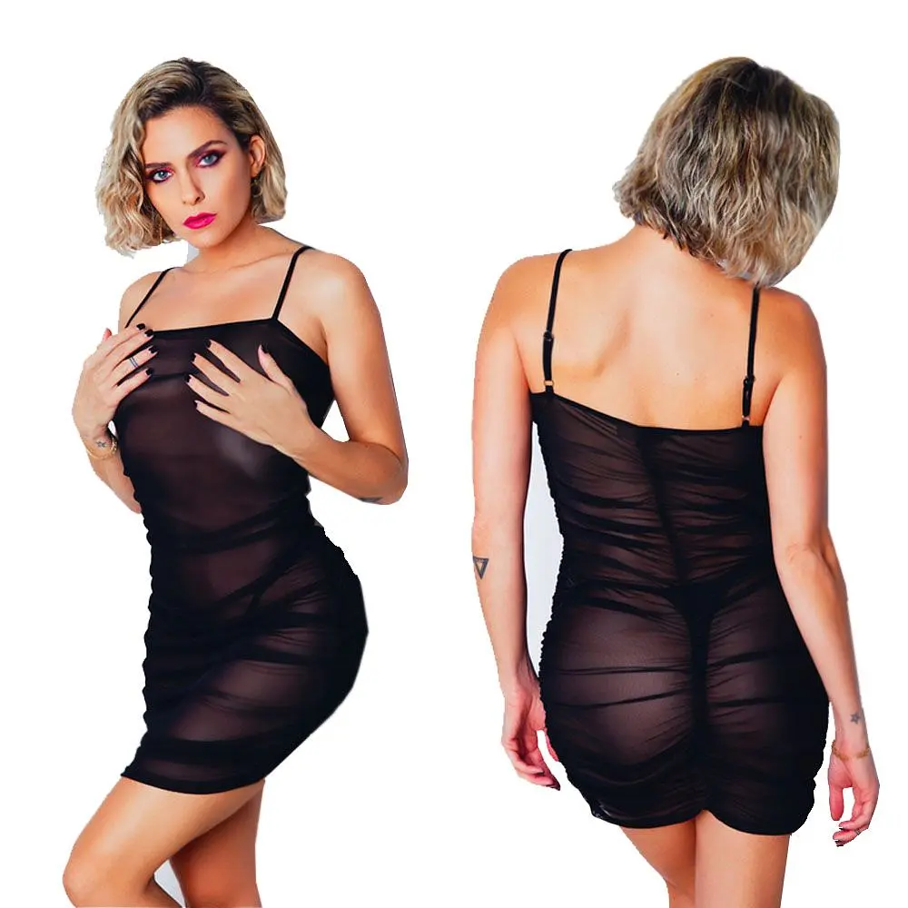 Міні-плаття Clara Morgane Pro CM-93317, S/M (чорний) - фото 4