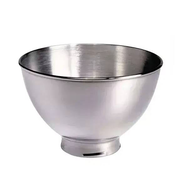 Чаша KitchenAid 3 л 5KB3SS з нержавіючої сталі без ручки до моделей 4,3 л / 4,7 л / 4,8 л