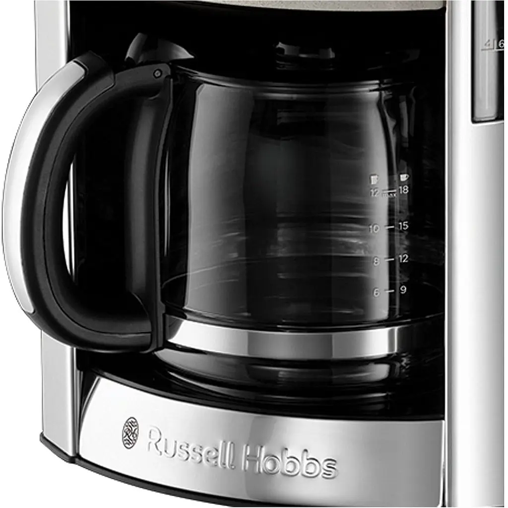 Кавоварка Russell Hobbs Luna Stone крапельна 1.5 л чорно-срібляста (26990-56) - фото 4