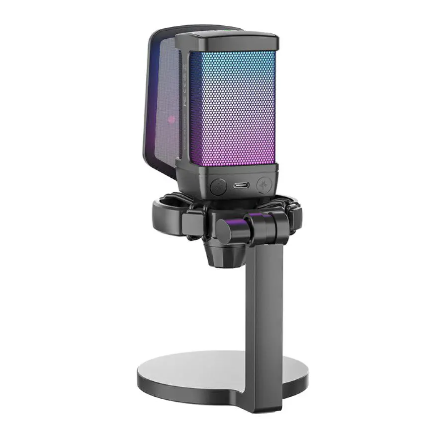 Микрофон конденсаторный Fifine FQ-6 USB Black - фото 2