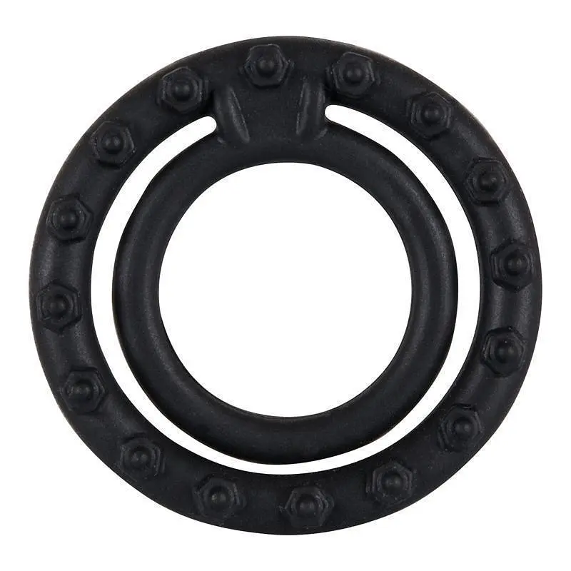 Подвійне ерекційне кільце Steely Cockring black Orion 42-05070320000 20808 - фото 2