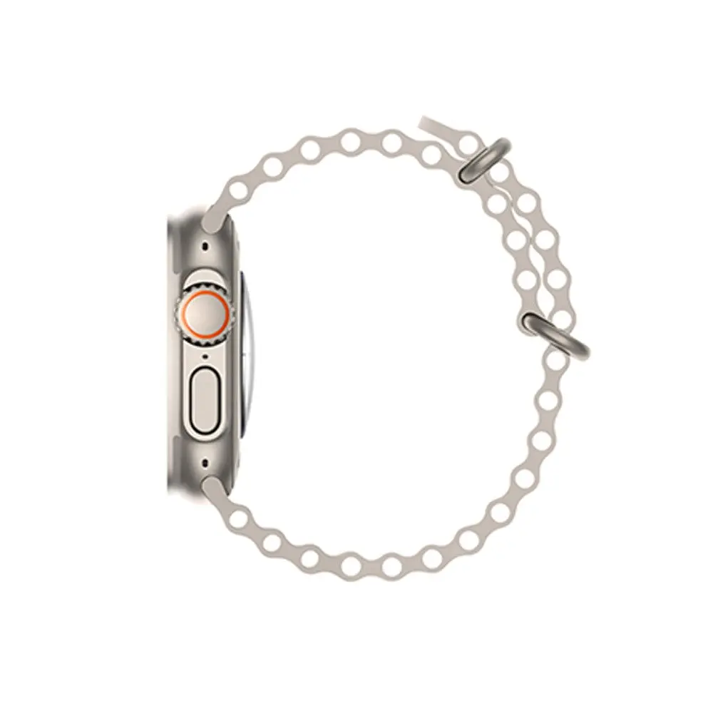 Ремінець силіконовий Hoco iWatch WA12 marine double buckle 38/ 40/ 41 mm star color - фото 3