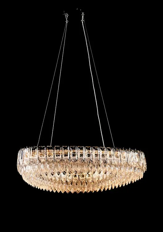 Світлодіодна люстра з кришталем Splendid Ray L7069/600/1 LED (CH+clear) - фото 3